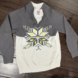 Gymboree brand new sweater snowflake. Youth 10-12